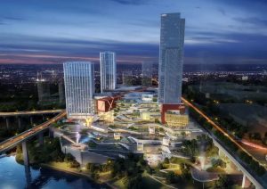 大悦城西南商业五年战略首发，重庆大悦城预计2021年12月开业